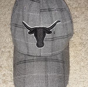 Grey Longhorn Baseball Cap